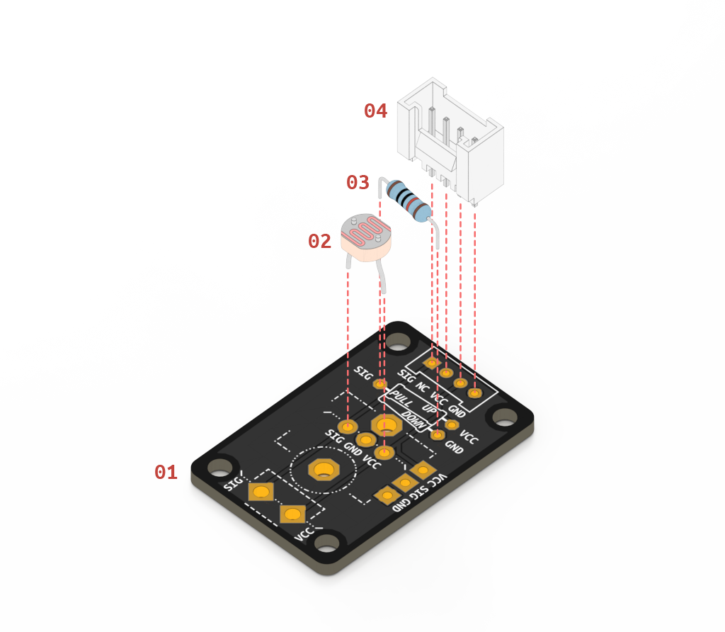 Custom Photoresistor